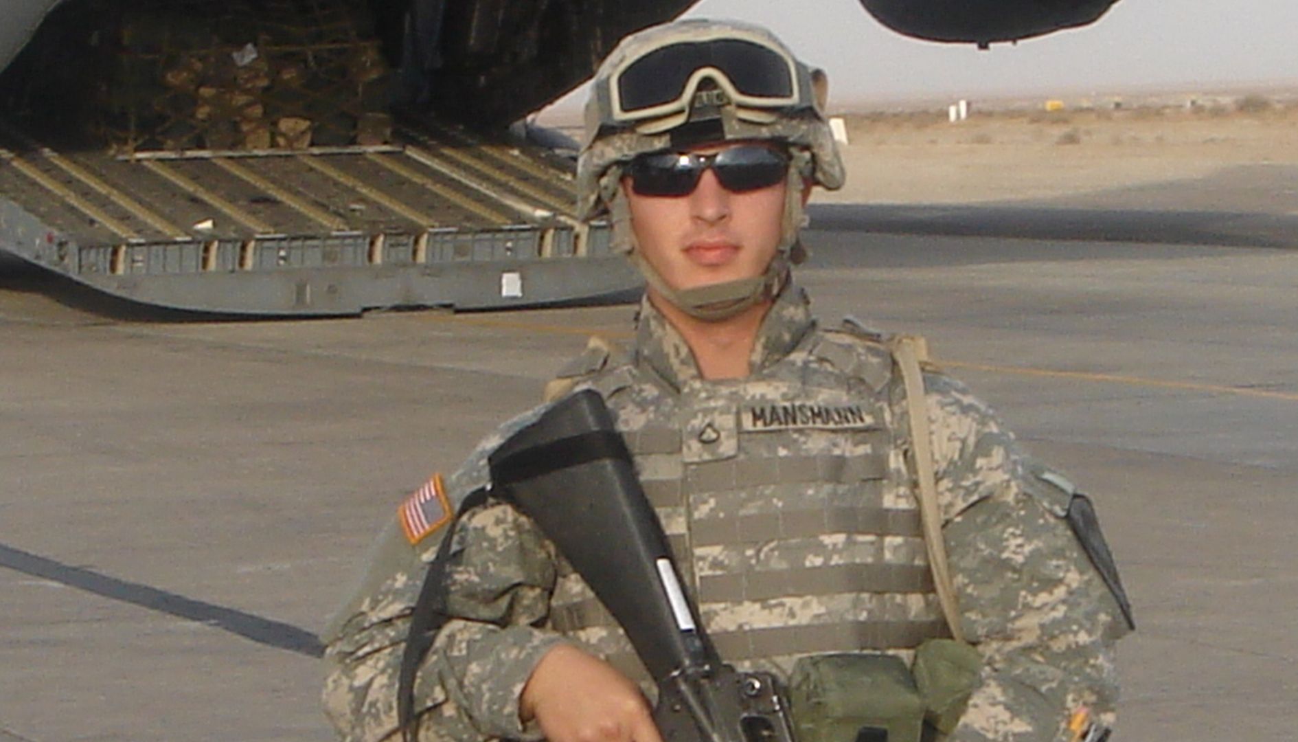 Michael Mansmann in uniform